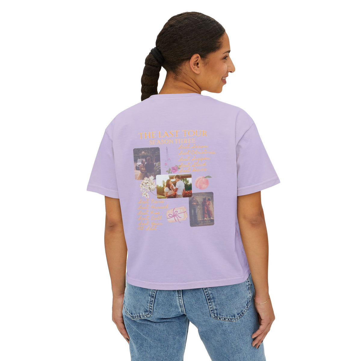 TSITP The Last Tour inspired Boxy Tee