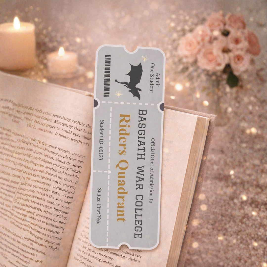Fourth Wing Bookmark - Riders Quadrant