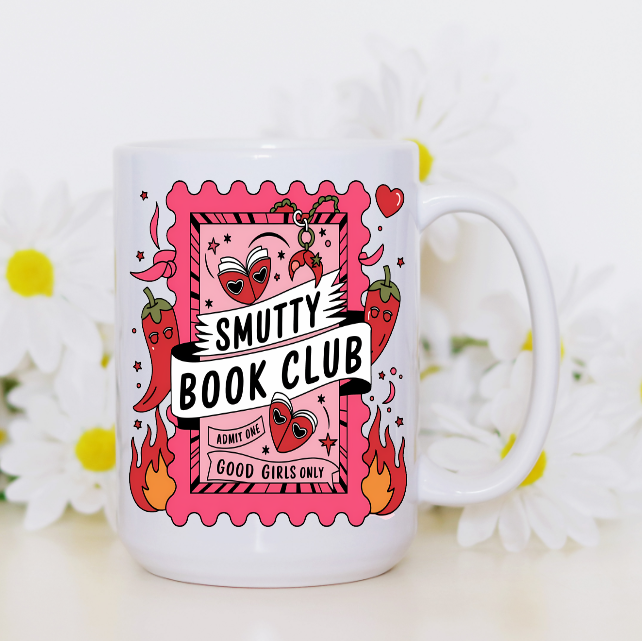 Smutty Book Club 15oz Coffee Mug