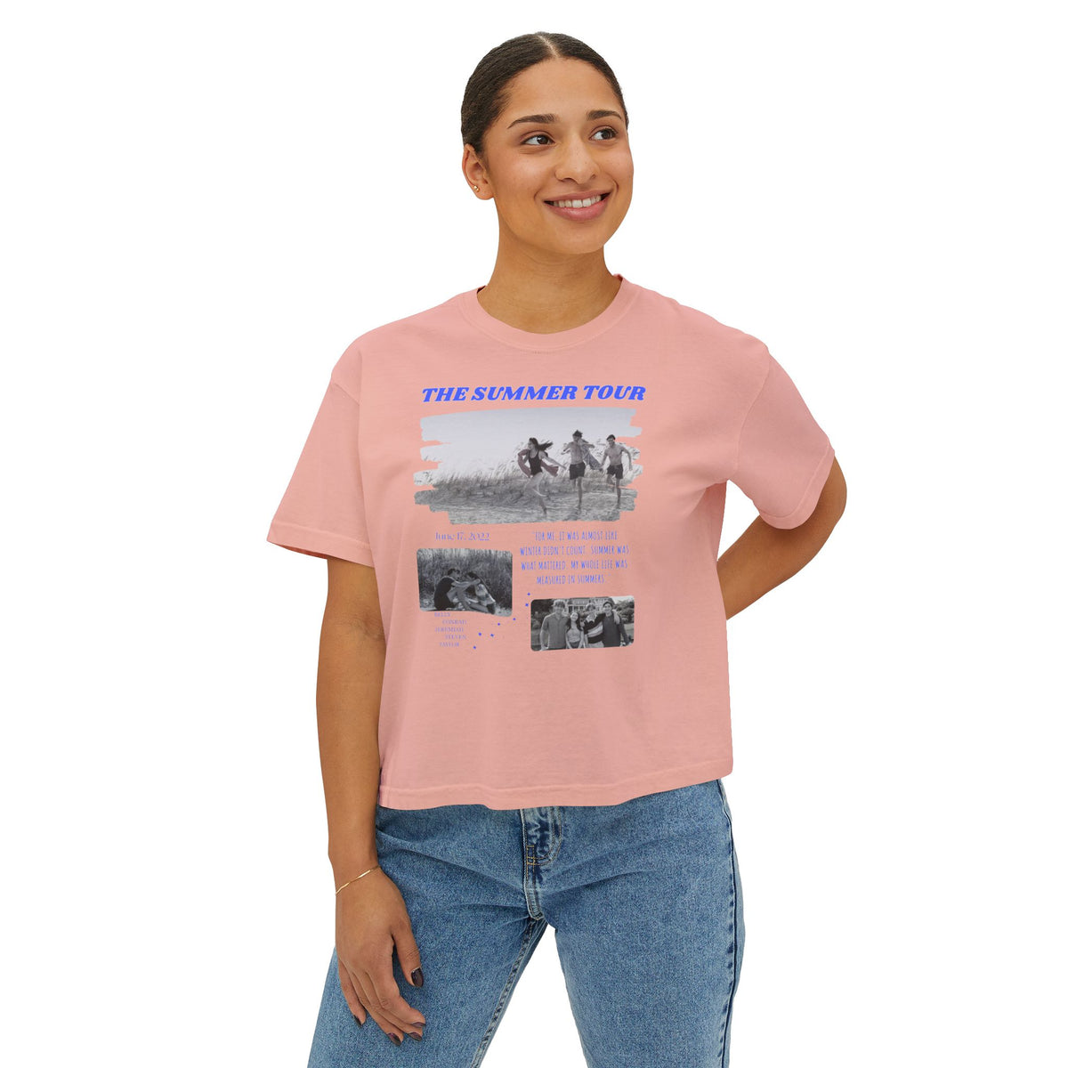 TSITP The Summer Tour inspired Tee | Boxy Bookish Tee | Book Inspired Apparel