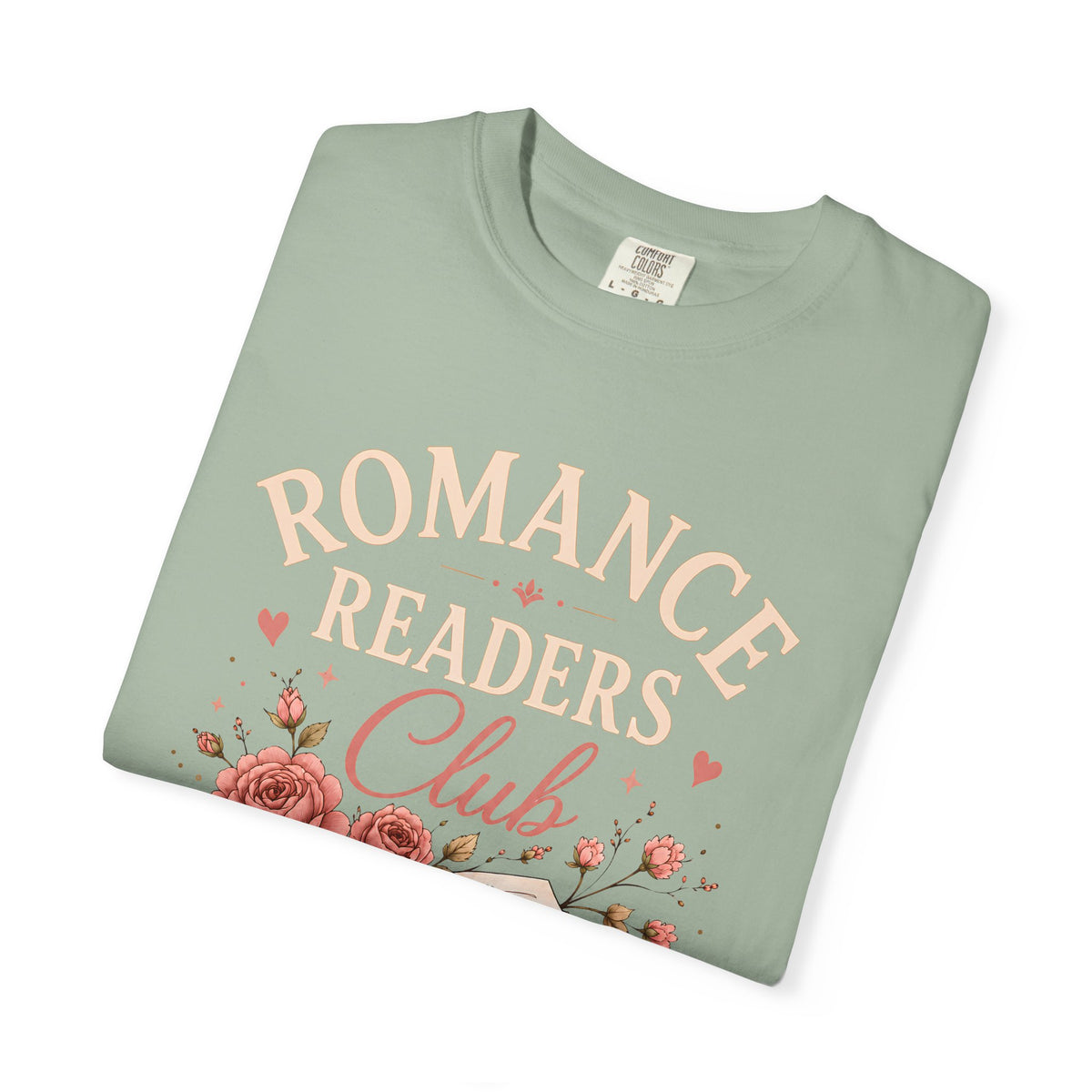 Romance Readers Club T‑Shirt — "Always & Forever" Floral Book Lover Tee