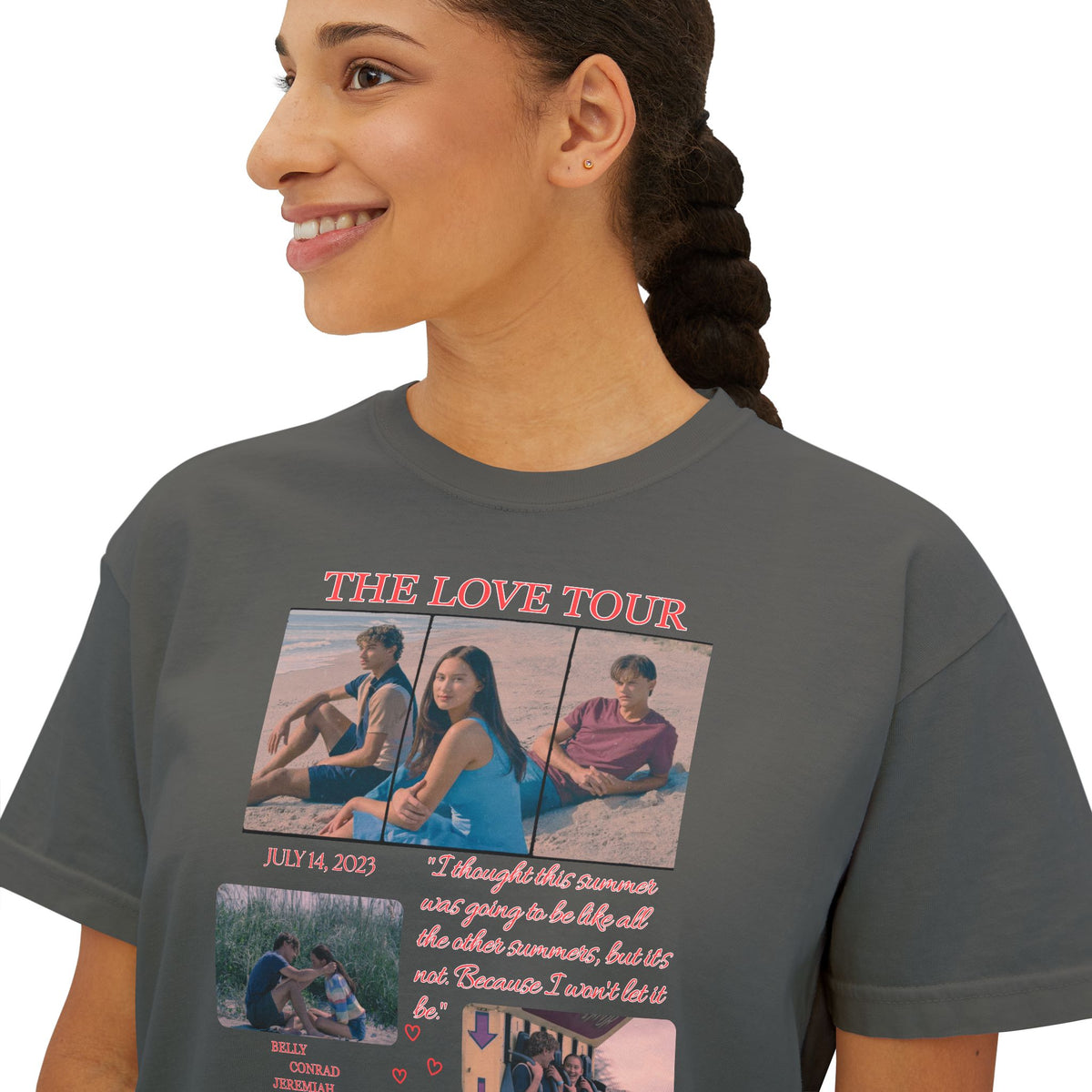 TSITP The Love Tour Tee | Boxy Tee |  Bookish Romance Apparel