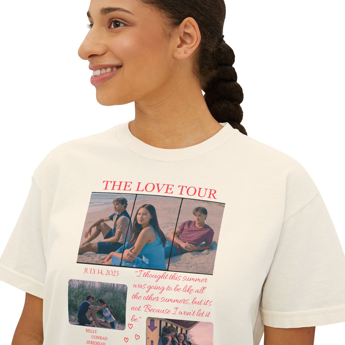 TSITP The Love Tour Tee | Boxy Tee |  Bookish Romance Apparel