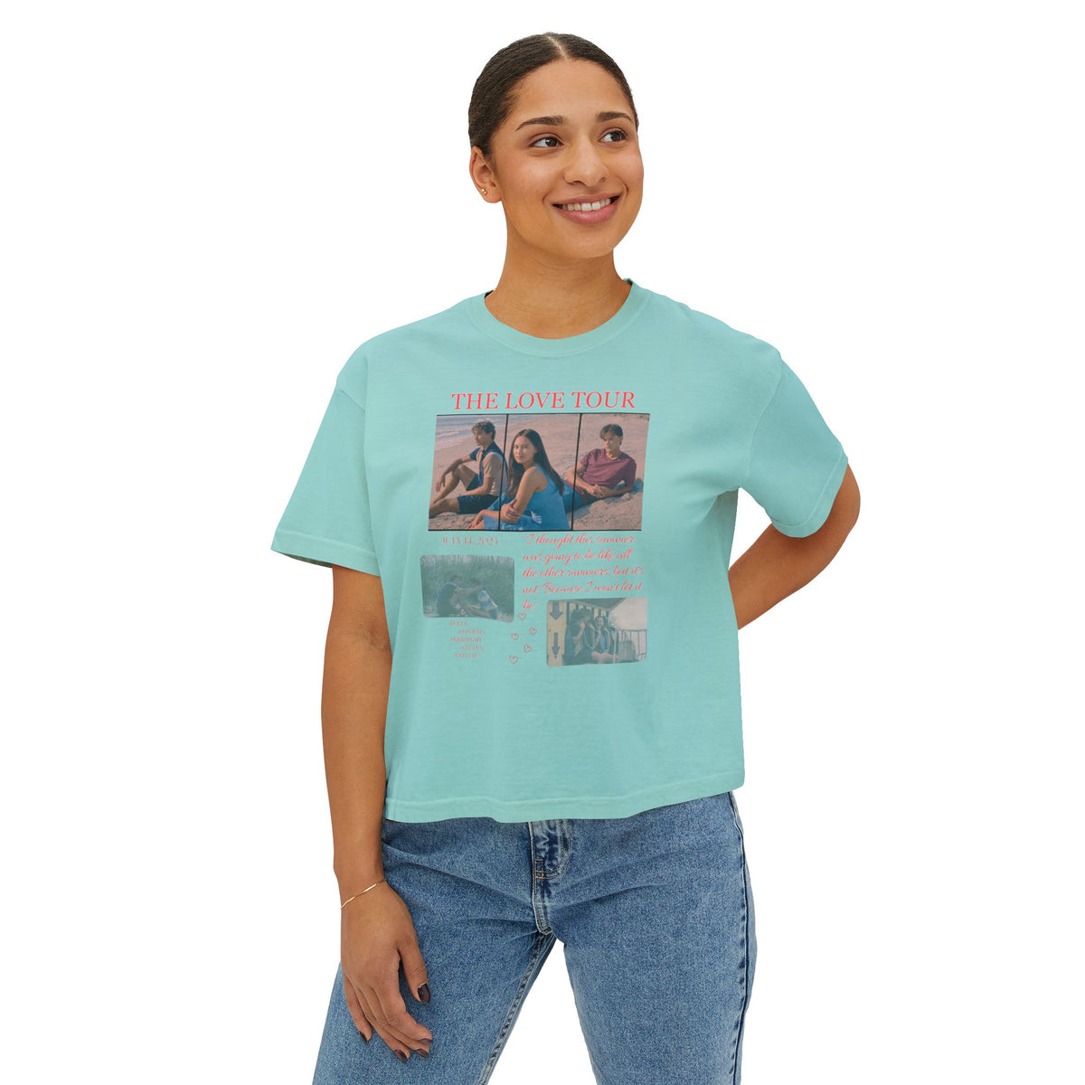 TSITP The Love Tour Tee | Boxy Tee |  Bookish Romance Apparel