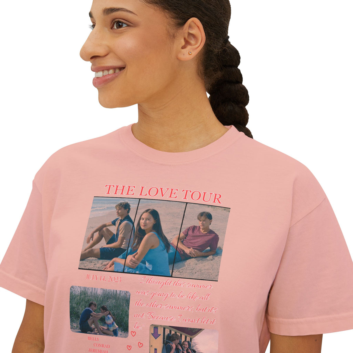 TSITP The Love Tour Tee | Boxy Tee |  Bookish Romance Apparel