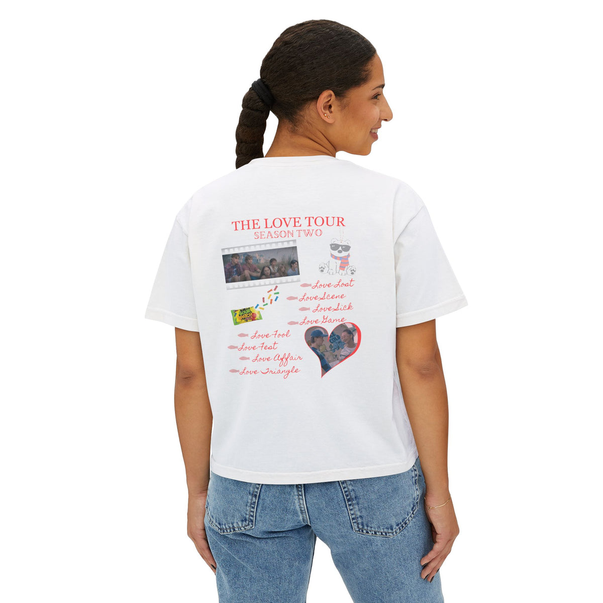 TSITP The Love Tour Tee | Boxy Tee |  Bookish Romance Apparel