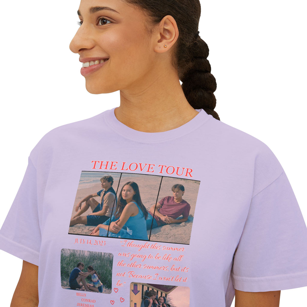 TSITP The Love Tour Tee | Boxy Tee |  Bookish Romance Apparel