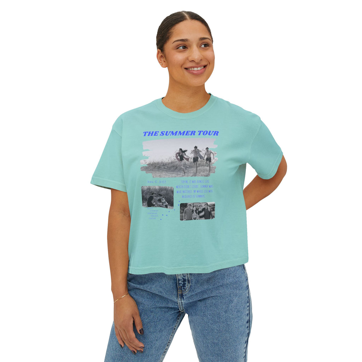 TSITP The Summer Tour inspired Tee | Boxy Bookish Tee | Book Inspired Apparel