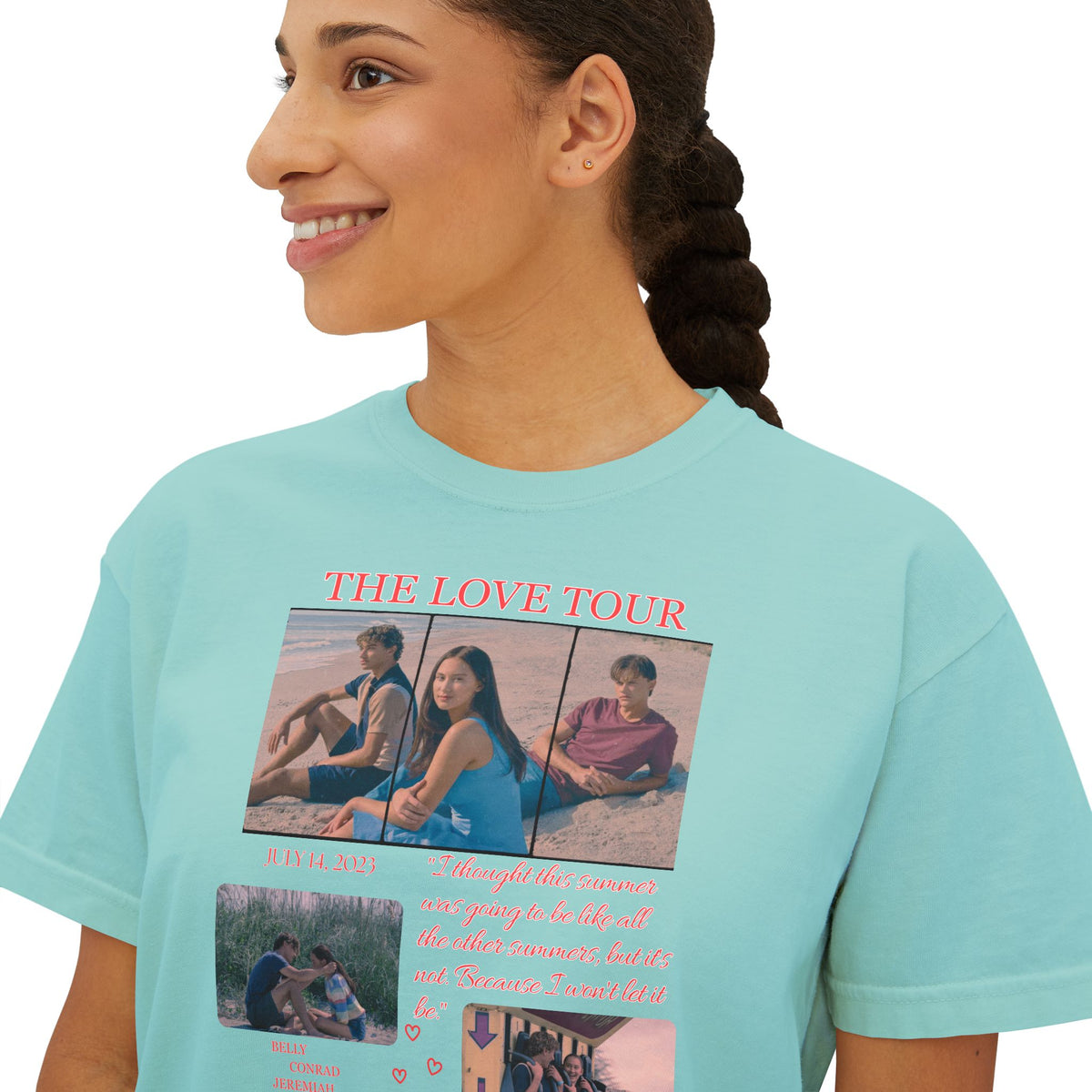 TSITP The Love Tour Tee | Boxy Tee |  Bookish Romance Apparel