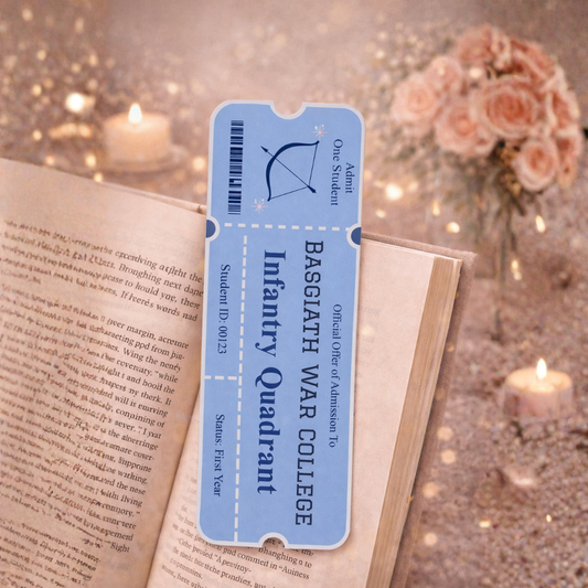 Fourth Wing Bookmark - Infantry Quadrant