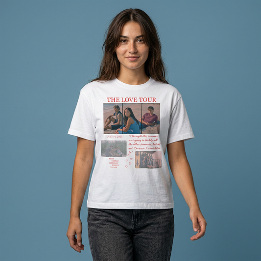 TSITP The Love Tour Tee | Boxy Tee |  Bookish Romance Apparel
