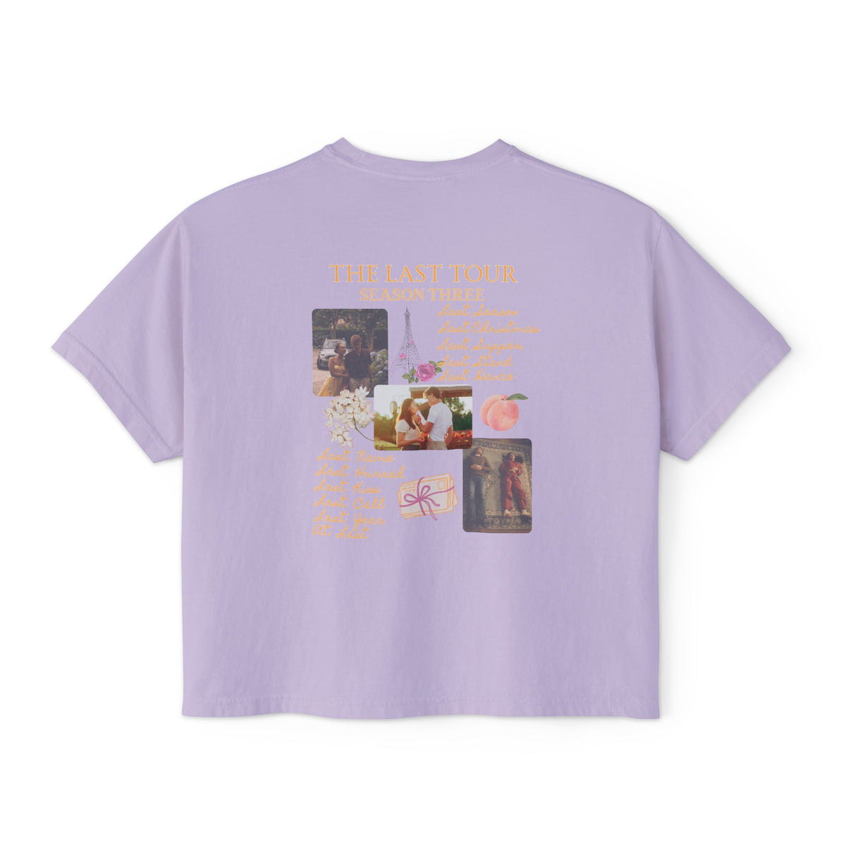 TSITP The Last Tour  inspired Boxy Tee
