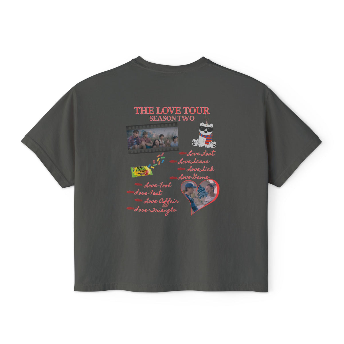 TSITP The Love Tour Tee | Boxy Tee |  Bookish Romance Apparel