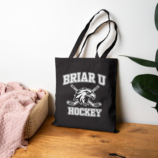 Briar U Hockey Team Double-Sided Tote Bag | Off-Campus Inspired Bookish Tote