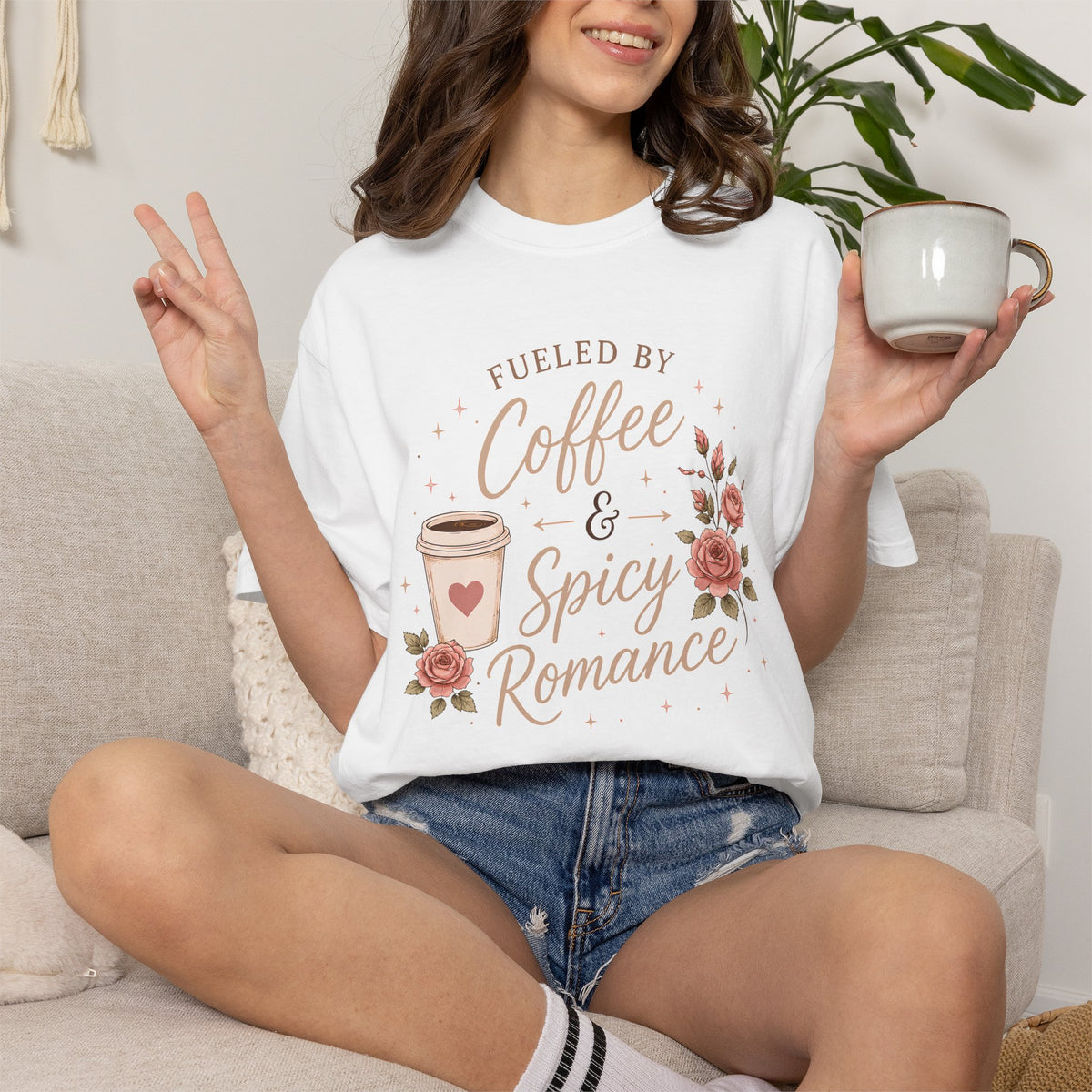 Coffee & Spicy Romance T-Shirt