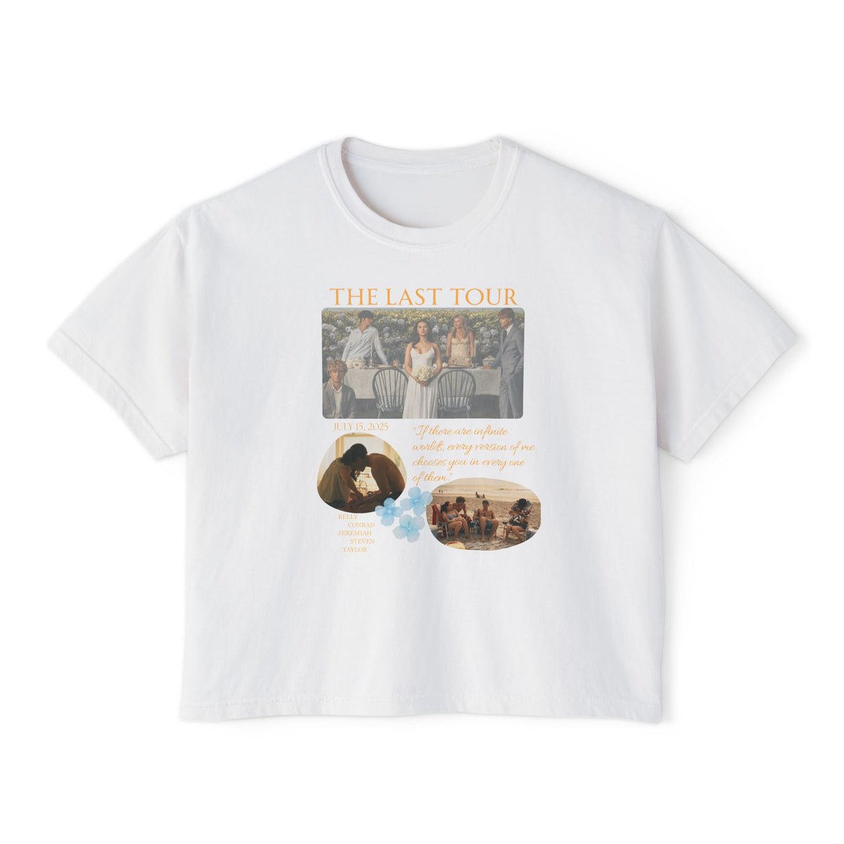 TSITP The Last Tour  inspired Boxy Tee