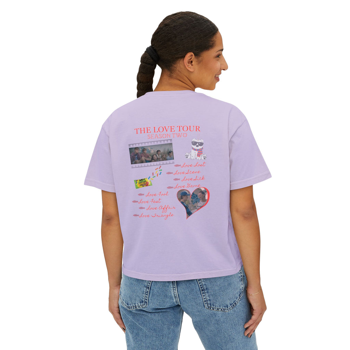TSITP The Love Tour Tee | Boxy Tee |  Bookish Romance Apparel