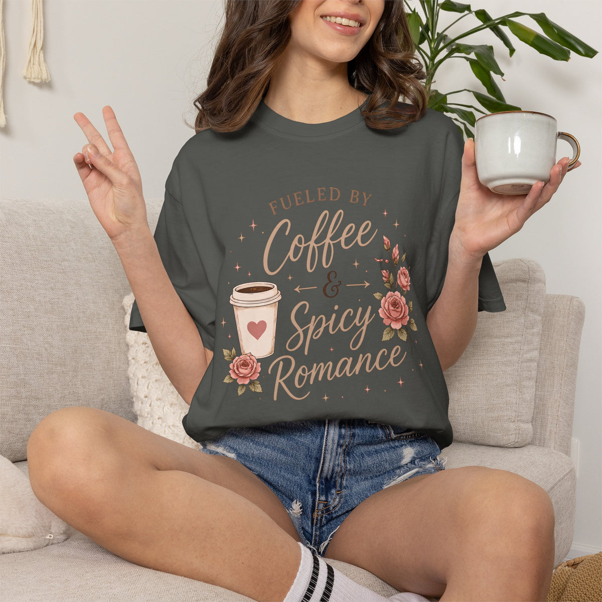 Coffee & Spicy Romance T-Shirt