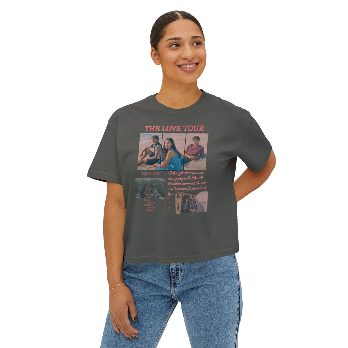 TSITP The Love Tour Tee | Boxy Tee |  Bookish Romance Apparel