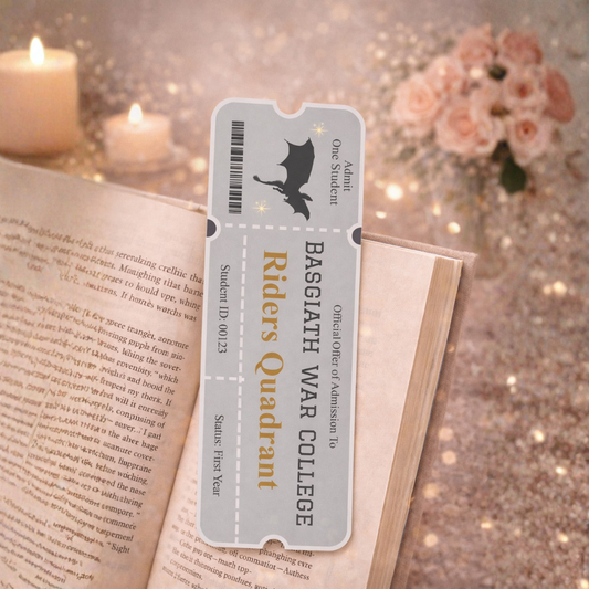 Fourth Wing Bookmark - Riders Quadrant