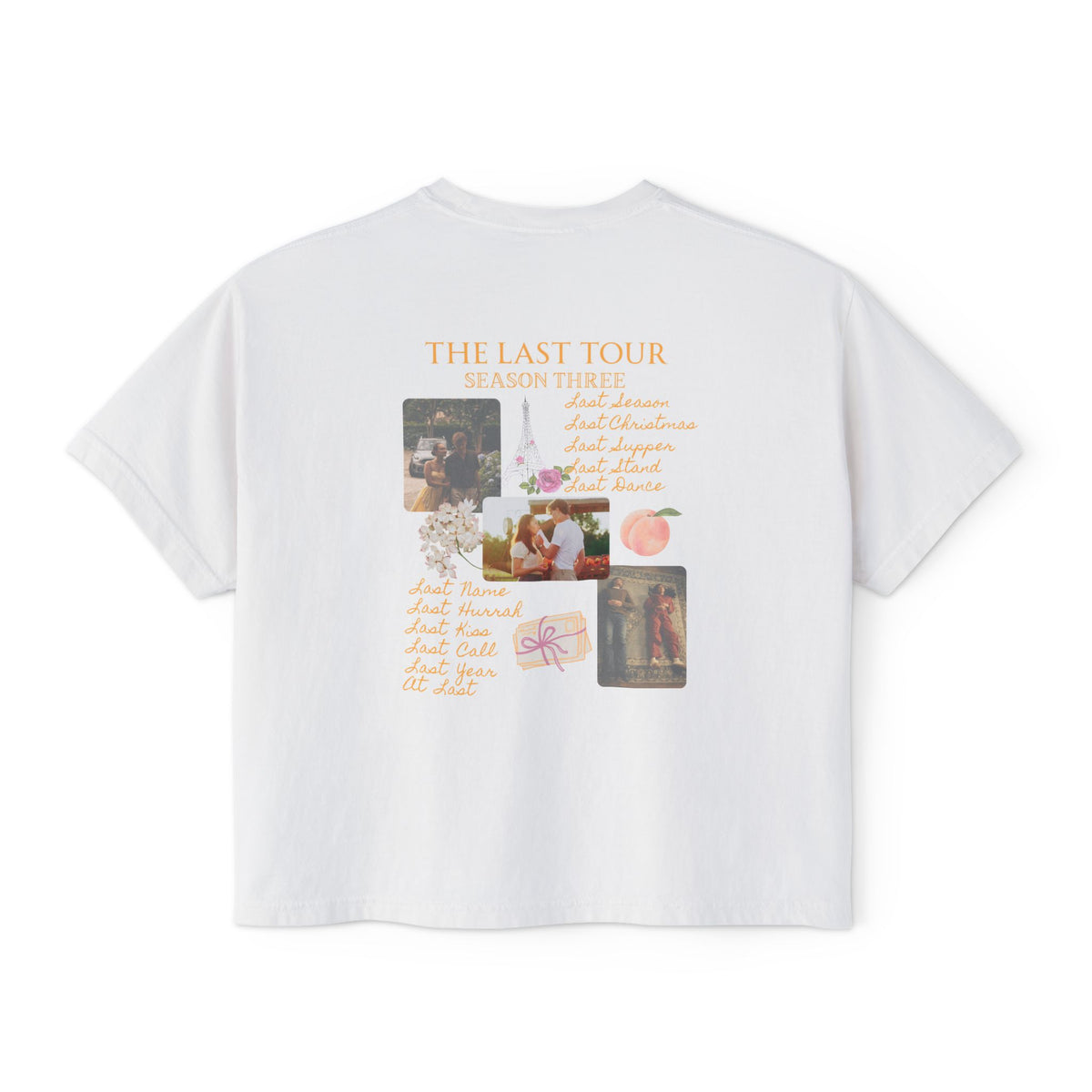 TSITP The Last Tour  inspired Boxy Tee