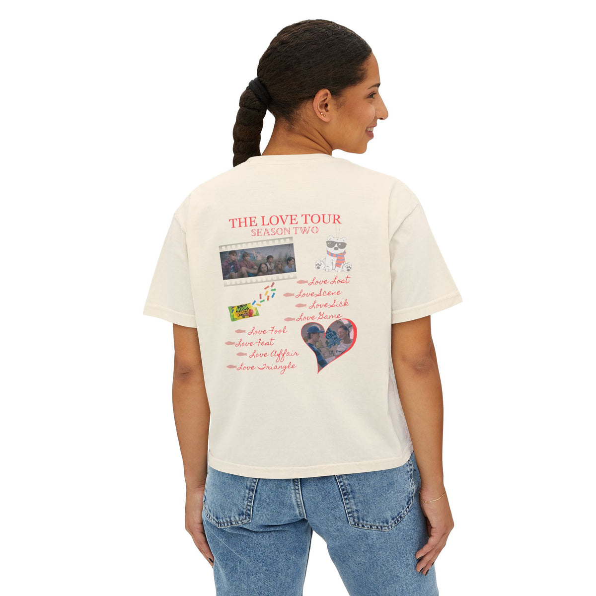 TSITP The Love Tour Tee | Boxy Tee |  Bookish Romance Apparel