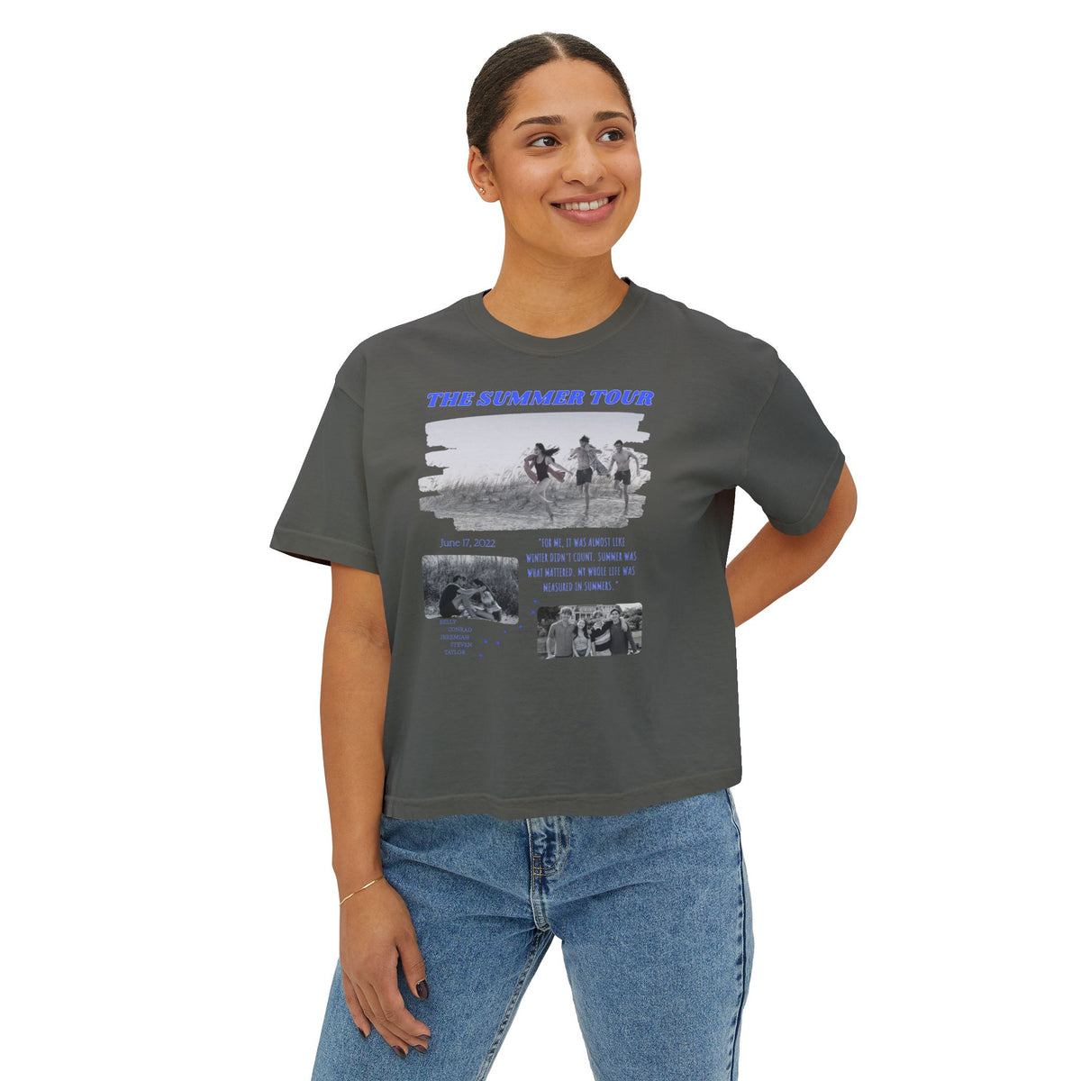 TSITP The Summer Tour inspired Tee | Boxy Bookish Tee | Book Inspired Apparel