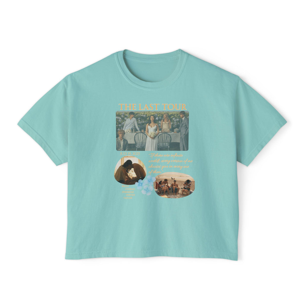 TSITP The Last Tour  inspired Boxy Tee
