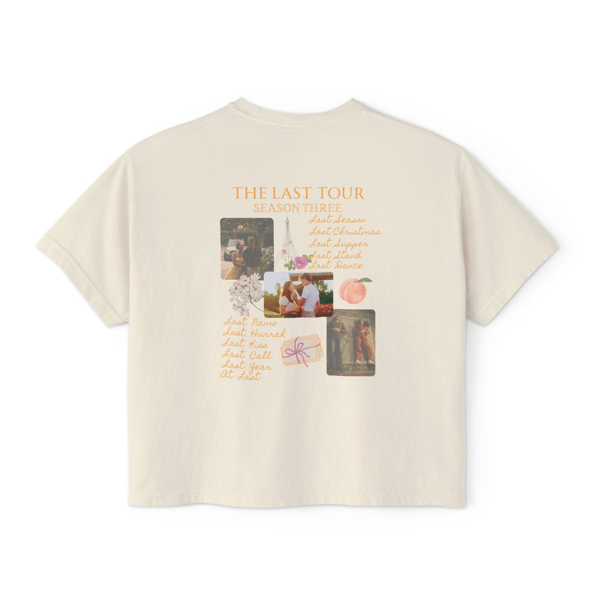 TSITP The Last Tour  inspired Boxy Tee