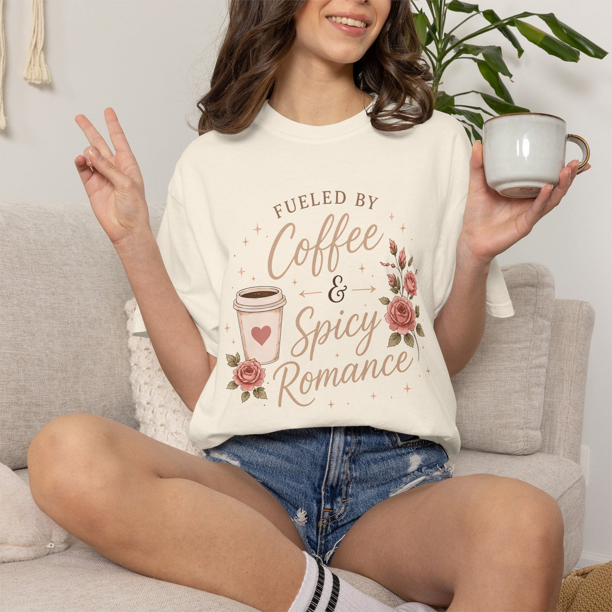Coffee & Spicy Romance T-Shirt