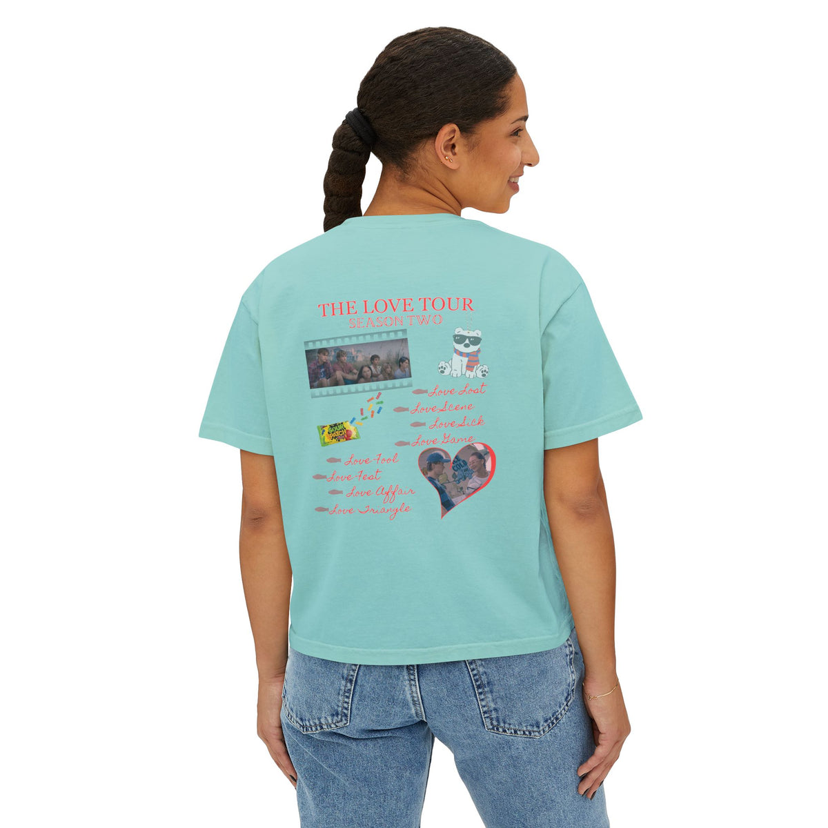 TSITP The Love Tour Tee | Boxy Tee |  Bookish Romance Apparel