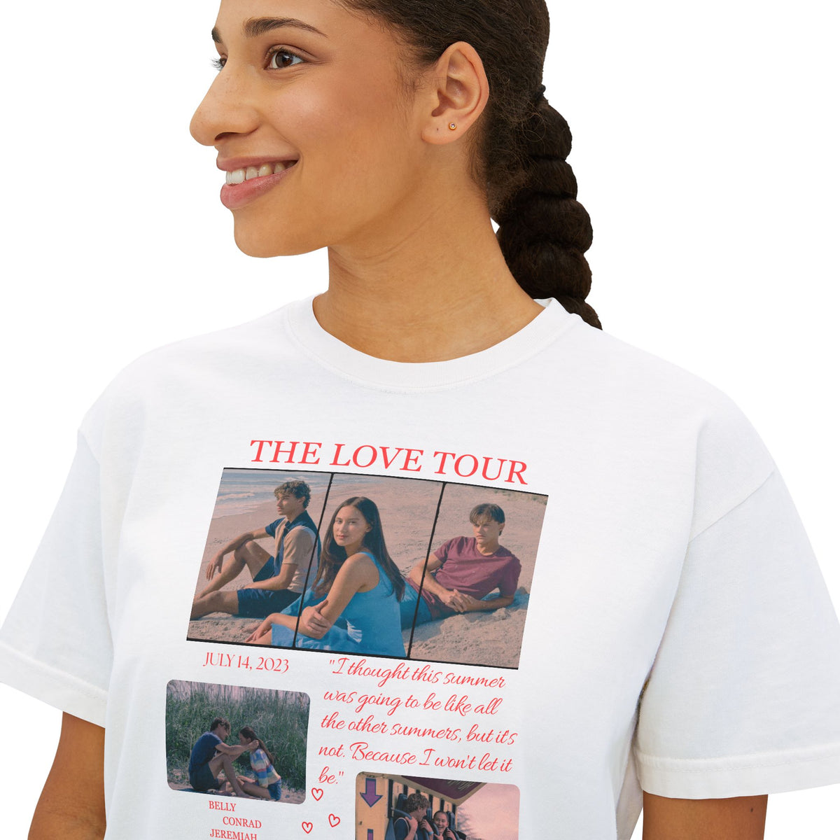 TSITP The Love Tour Tee | Boxy Tee |  Bookish Romance Apparel