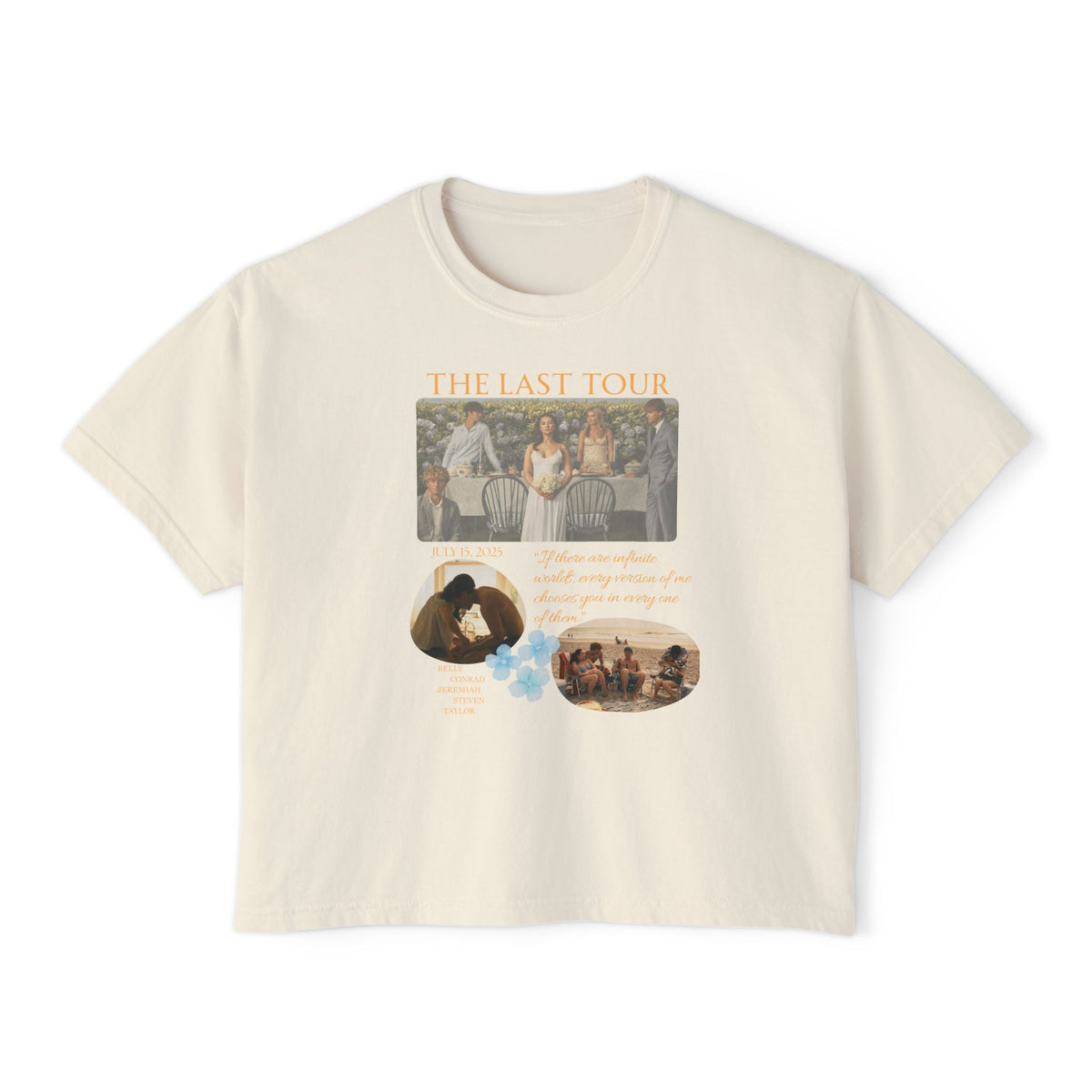 TSITP The Last Tour  inspired Boxy Tee