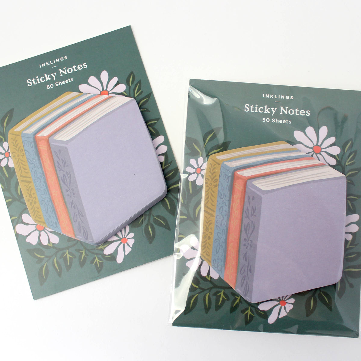 Sticky Notes - Book Stack