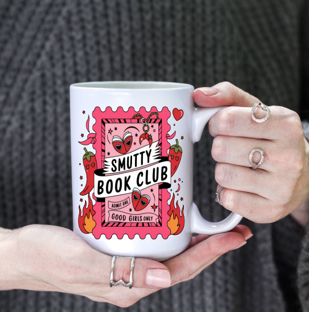 Smutty Book Club 15oz Coffee Mug