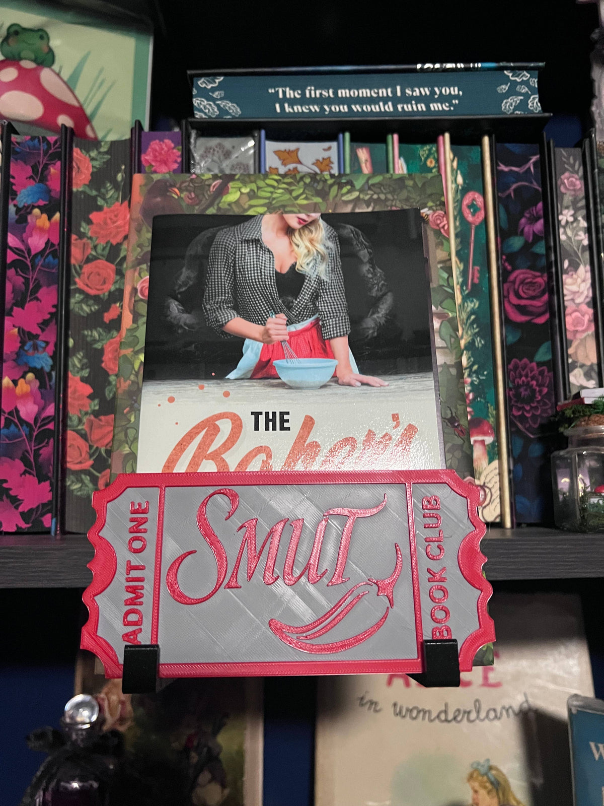 Ticket Stub Bookshelf Decor- 3D printed 