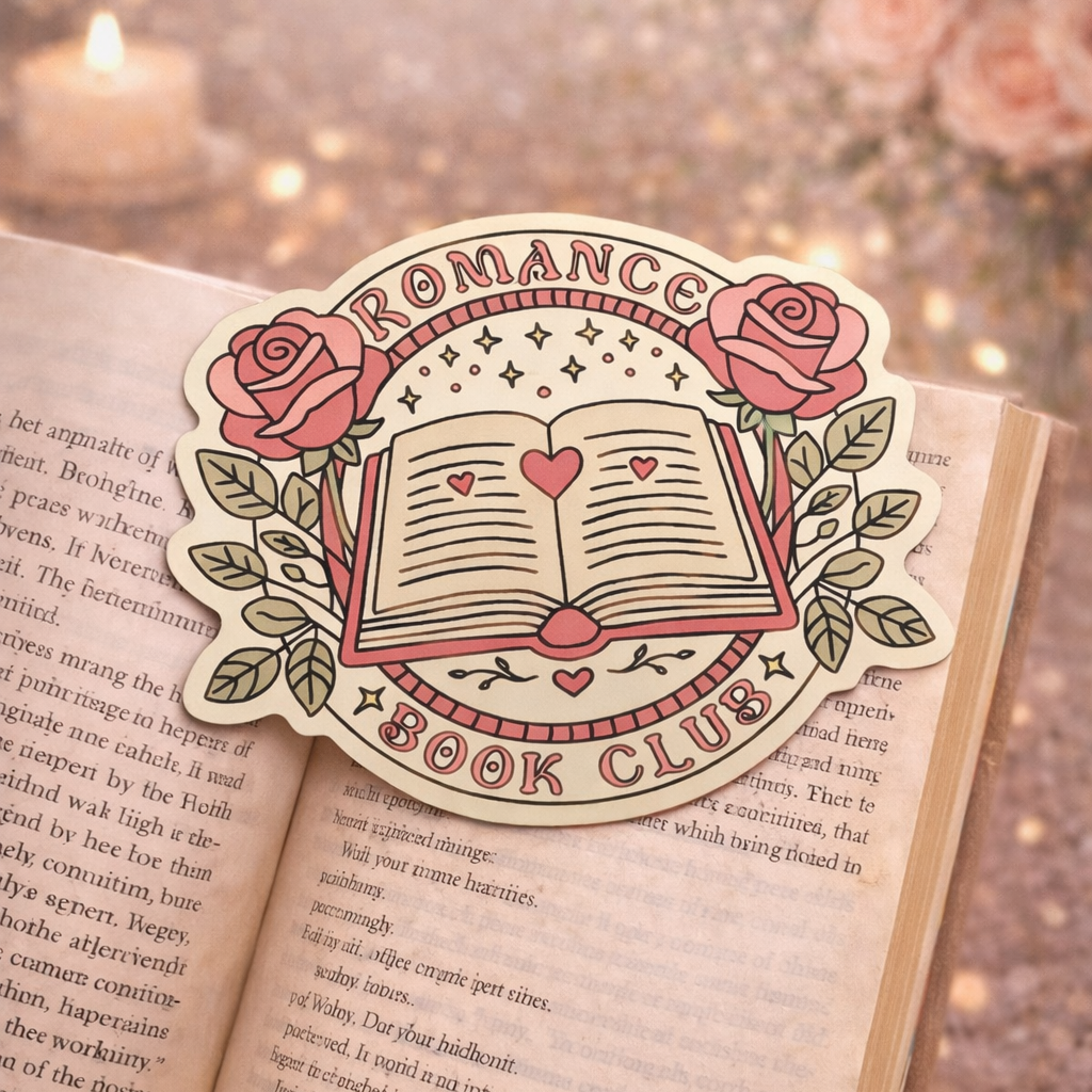 Romance Book Club - Magnetic Bookmark